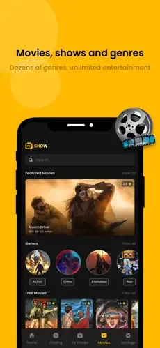sony-bravia-xr-65a95l Movies and shows